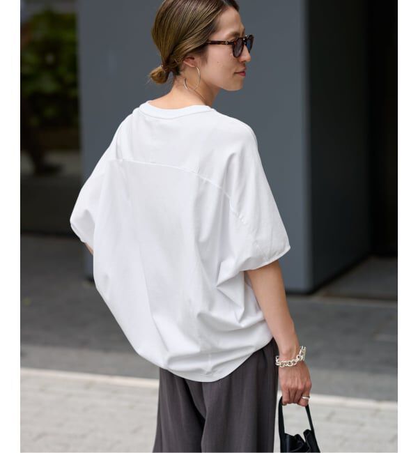 FRAMeWORK「≪一部カラーWEB限定 / 追加予約≫スムースコクーンプルオーバー」|Tシャツ・カットソー|