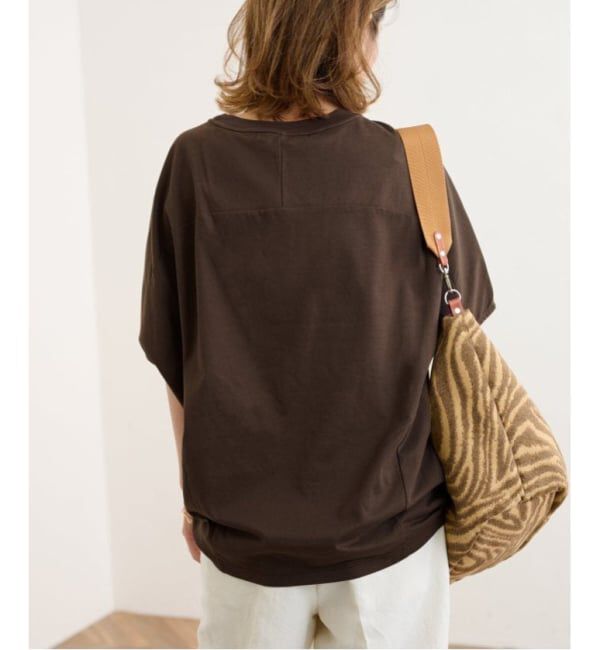 FRAMeWORK「≪一部カラーWEB限定 / 追加予約≫スムースコクーンプルオーバー」|Tシャツ・カットソー|