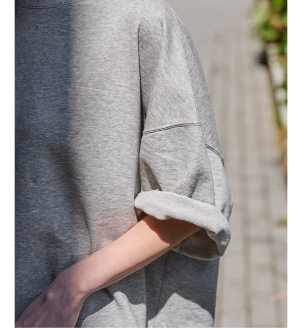 FRAMeWORK「≪新色 / 追加予約≫ミニ裏毛ハーフスリーブラウンドTee」|Tシャツ・カットソー|