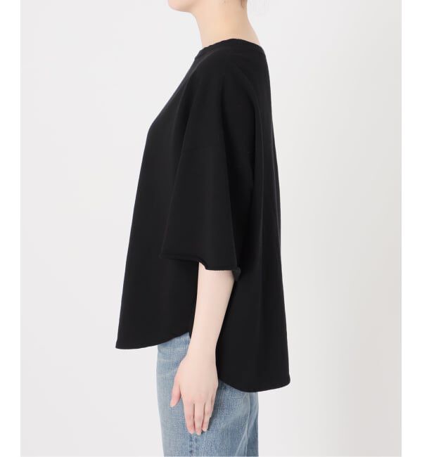 FRAMeWORK「≪新色 / 追加予約≫ミニ裏毛ハーフスリーブラウンドTee」|Tシャツ・カットソー|