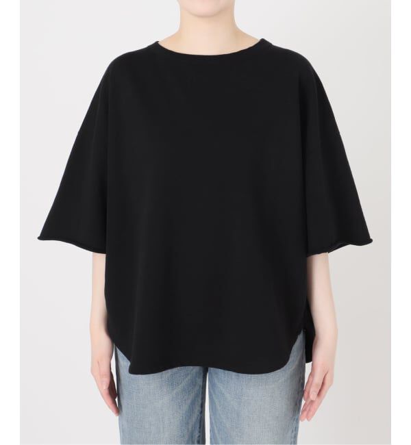 FRAMeWORK「≪新色 / 追加予約≫ミニ裏毛ハーフスリーブラウンドTee」|Tシャツ・カットソー|