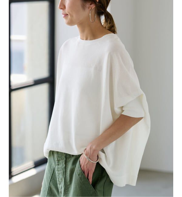 FRAMeWORK「≪WEB限定 / 追加予約≫ペーパーミックスポンチョニット」|ニット・セーター|