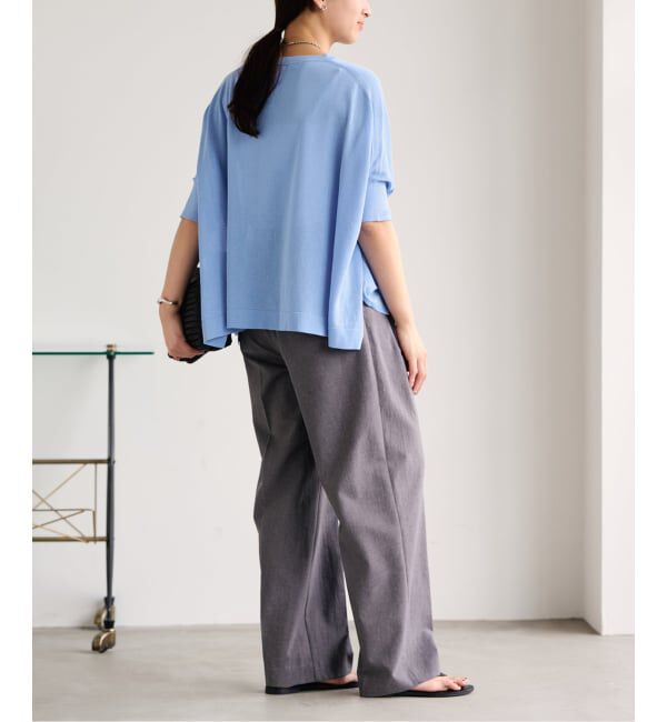 FRAMeWORK「≪WEB限定 / 追加予約≫ペーパーミックスポンチョニット」|ニット・セーター|