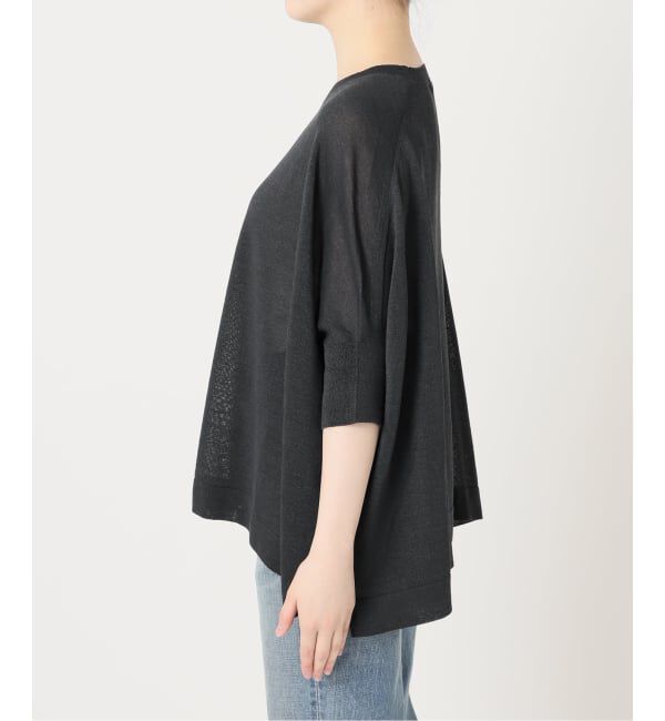 FRAMeWORK「≪WEB限定 / 追加予約≫ペーパーミックスポンチョニット」|ニット・セーター|