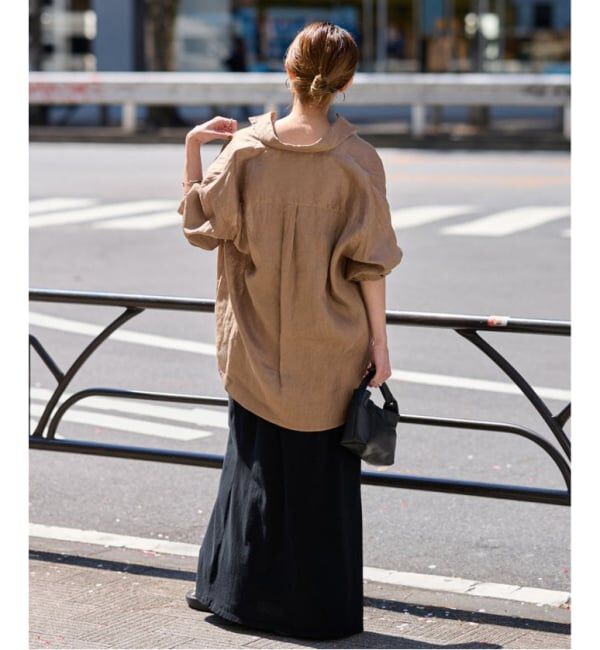 FRAMeWORK「≪新色 / 追加予約≫ライトフレンチリネンレギュラーシャツ」|シャツ・ブラウス|