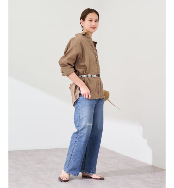 FRAMeWORK「≪新色 / 追加予約≫ライトフレンチリネンレギュラーシャツ」|シャツ・ブラウス|