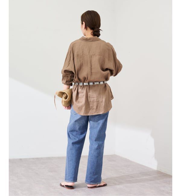 FRAMeWORK「≪新色 / 追加予約≫ライトフレンチリネンレギュラーシャツ」|シャツ・ブラウス|