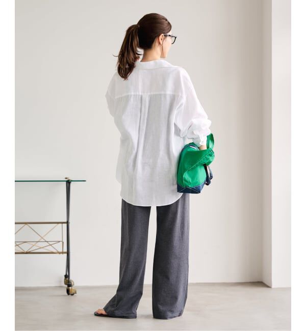 FRAMeWORK「≪新色 / 追加予約≫ライトフレンチリネンレギュラーシャツ」|シャツ・ブラウス|