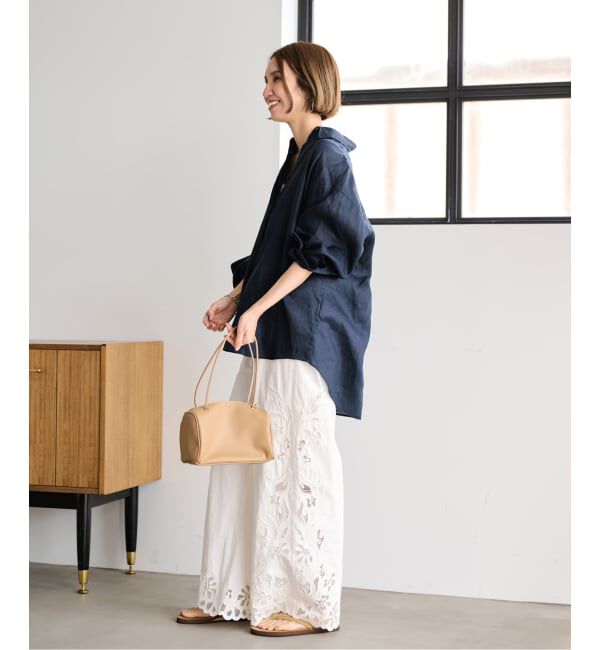 FRAMeWORK「≪新色 / 追加予約≫ライトフレンチリネンレギュラーシャツ」|シャツ・ブラウス|