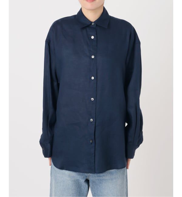 FRAMeWORK「≪新色 / 追加予約≫ライトフレンチリネンレギュラーシャツ」|シャツ・ブラウス|