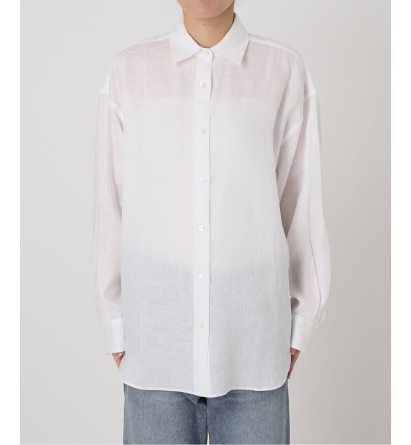 FRAMeWORK「≪新色 / 追加予約≫ライトフレンチリネンレギュラーシャツ」|シャツ・ブラウス|