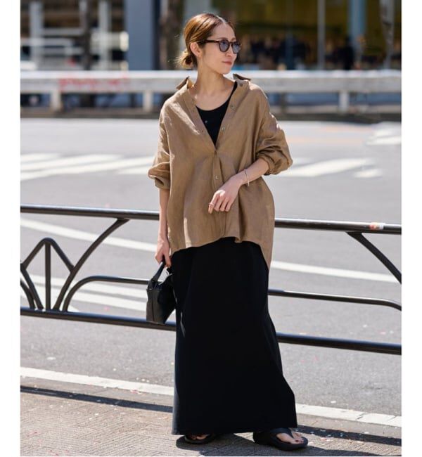 FRAMeWORK「≪新色 / 追加予約≫ライトフレンチリネンレギュラーシャツ」|シャツ・ブラウス|