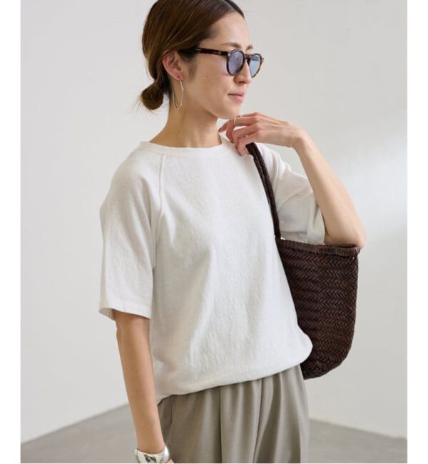 FRAMeWORK「≪新色 / 追加予約≫スラブ天竺ラグランTEE」|Tシャツ・カットソー|