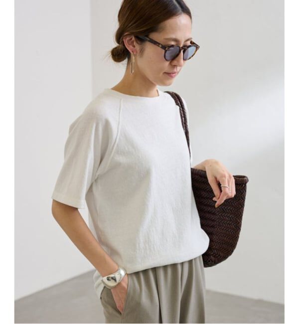 FRAMeWORK「≪新色 / 追加予約≫スラブ天竺ラグランTEE」|Tシャツ・カットソー|