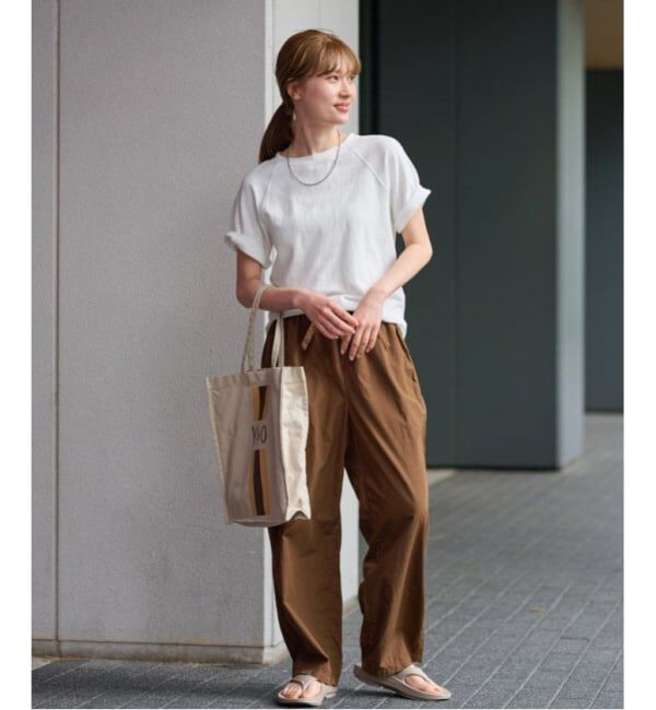 FRAMeWORK「≪新色 / 追加予約≫スラブ天竺ラグランTEE」|Tシャツ・カットソー|