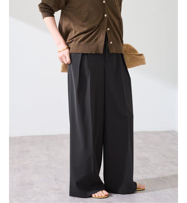FRAMeWORK「≪WEB限定 / 追加予約≫UVカットワイドパンツ」|スラックス|