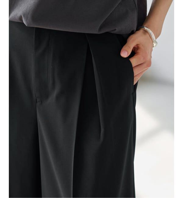 FRAMeWORK「≪WEB限定 / 追加予約≫UVカットワイドパンツ」|スラックス|