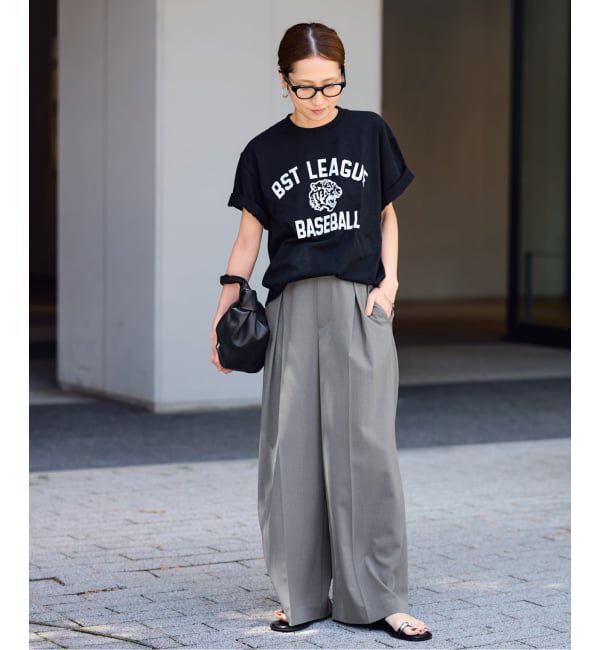 FRAMeWORK「≪WEB限定 / 追加予約≫UVカットワイドパンツ」|スラックス|