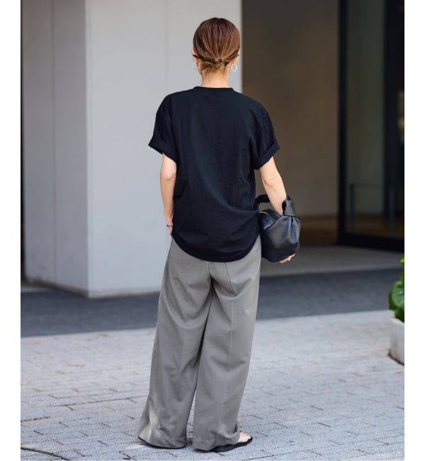 FRAMeWORK「≪WEB限定 / 追加予約≫UVカットワイドパンツ」|スラックス|