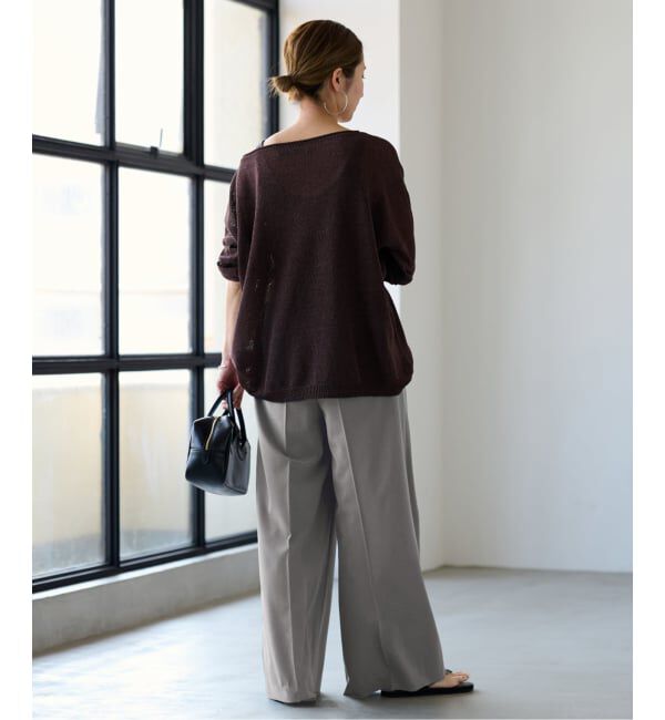 FRAMeWORK「≪WEB限定 / 追加予約≫UVカットワイドパンツ」|スラックス|