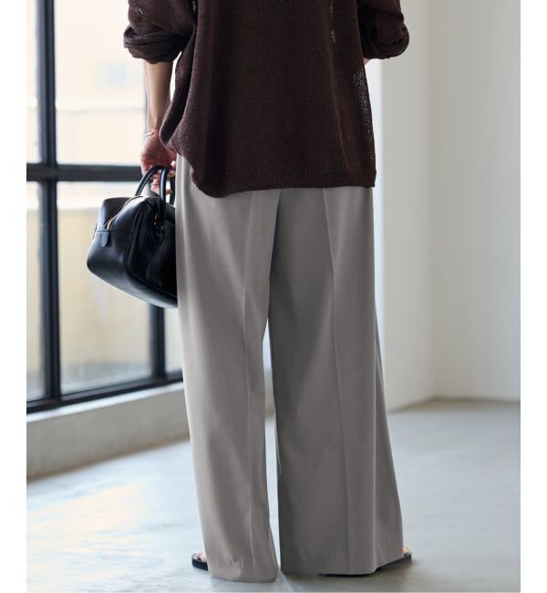 FRAMeWORK「≪WEB限定 / 追加予約≫UVカットワイドパンツ」|スラックス|