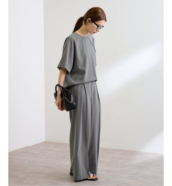 FRAMeWORK「≪WEB限定 / 追加予約≫UVカットワイドパンツ」|スラックス|