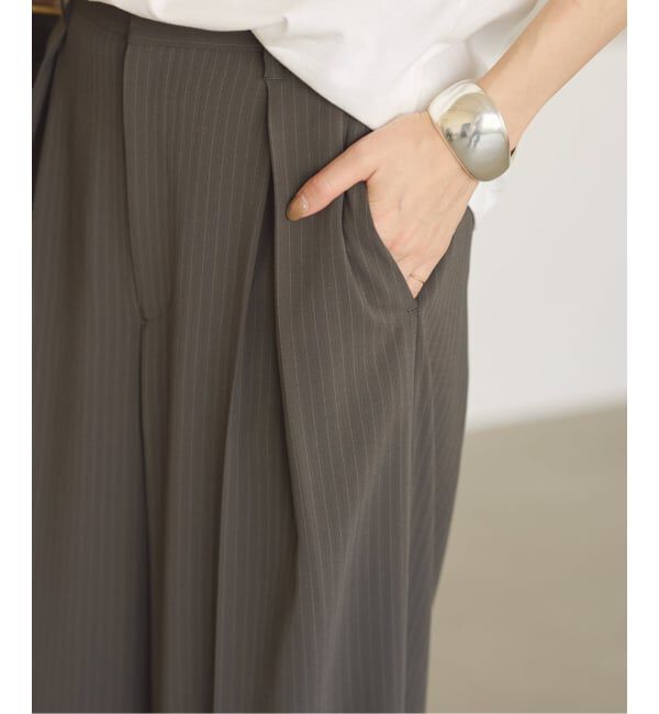 FRAMeWORK「≪WEB限定 / 追加予約≫UVカットワイドパンツ」|スラックス|