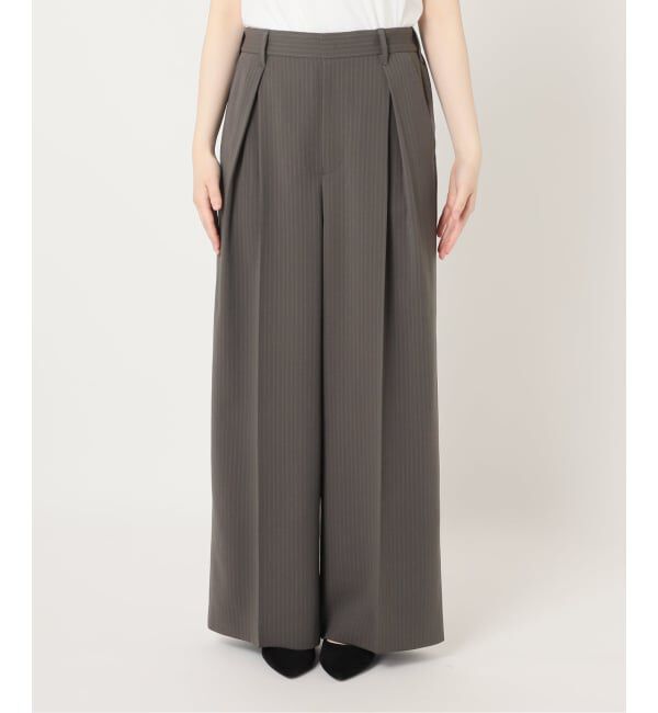 FRAMeWORK「≪WEB限定 / 追加予約≫UVカットワイドパンツ」|スラックス|