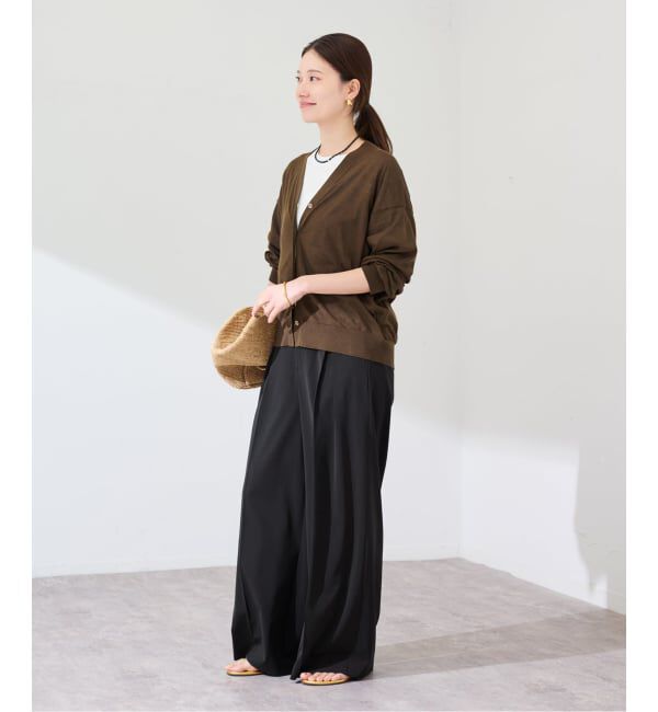 FRAMeWORK「≪WEB限定 / 追加予約≫UVカットワイドパンツ」|スラックス|