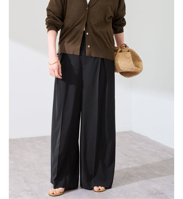 FRAMeWORK「≪WEB限定 / 追加予約≫UVカットワイドパンツ」|スラックス|