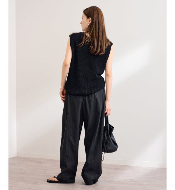 FRAMeWORK「≪追加予約≫ギャザーパンツ」|スラックス|