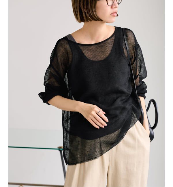 FRAMeWORK「≪予約≫KARAMI ブラウス」|シャツ・ブラウス|ブラック