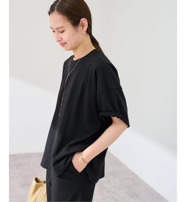 FRAMeWORK「≪予約≫コンパクトインレーニュアンスTシャツ」|Tシャツ・カットソー|