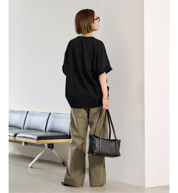 FRAMeWORK「≪予約≫コンパクトインレーニュアンスTシャツ」|Tシャツ・カットソー|