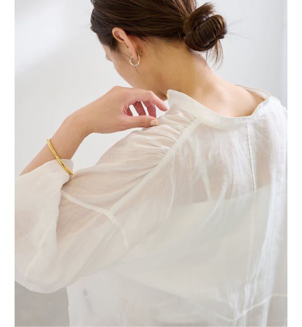 FRAMeWORK「≪WEB限定 / 追加予約≫ラミーランタンスリーブバンドカラー」|シャツ・ブラウス|