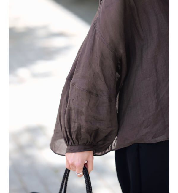 FRAMeWORK「≪WEB限定 / 追加予約≫ラミーランタンスリーブバンドカラー」|シャツ・ブラウス|