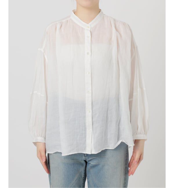 FRAMeWORK「≪WEB限定 / 追加予約≫ラミーランタンスリーブバンドカラー」|シャツ・ブラウス|