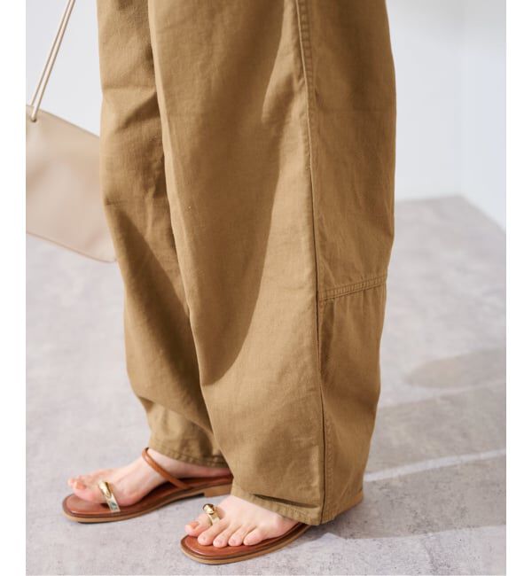 FRAMeWORK「≪予約≫コットンドリルタックパンツ」|その他|