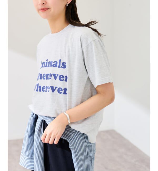FRAMeWORK「≪予約≫STUDIO ANIMALS 別注WHENEVER WH」|Tシャツ・カットソー|