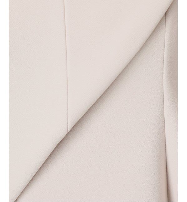 NOBLE「《追加予約・セットアップ対応》コンフォートジャージーライクペプラムブラウス」|シャツ・ブラウス|