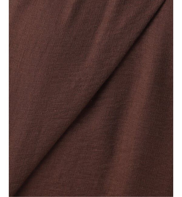 NOBLE「《予約・セットアップ対応》ファジーリネン2WAYフリルキャミソール」|シャツ・ブラウス|