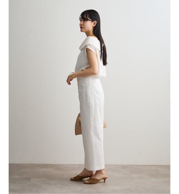 NOBLE「《追加予約・新色》コンフォートストレッチジップタイトスカート」|スカート|