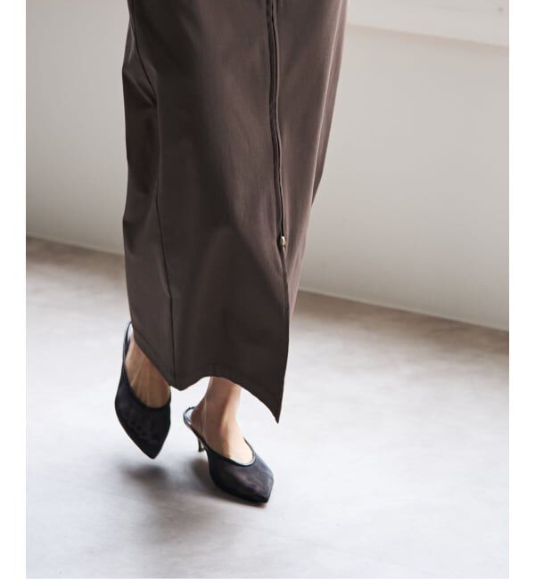 NOBLE「《追加予約・新色》コンフォートストレッチジップタイトスカート」|スカート|