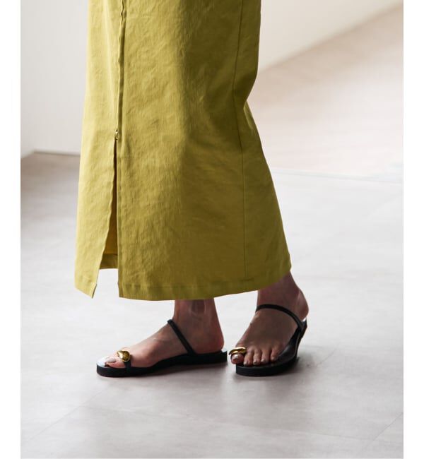 NOBLE「《追加予約・新色》コンフォートストレッチジップタイトスカート」|スカート|