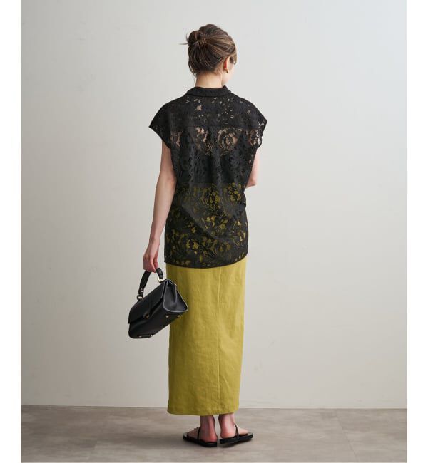 NOBLE「《追加予約・新色》コンフォートストレッチジップタイトスカート」|スカート|