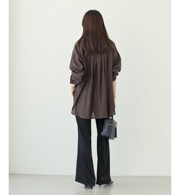 NOBLE「《追加予約・新色》シルキーコットンフォルムシャツ」|シャツ・ブラウス|