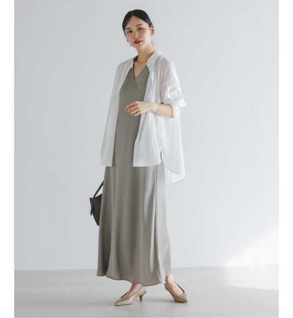 NOBLE「《追加予約・新色》シルキーコットンフォルムシャツ」|シャツ・ブラウス|