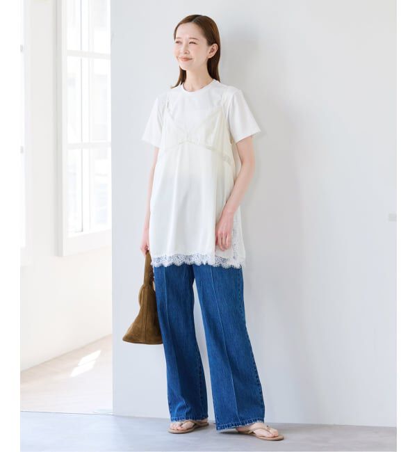 U by SPICK&SPAN「《予約・UVカット / 接触冷感》ベアテンジクTシャツ」|Tシャツ・カットソー|