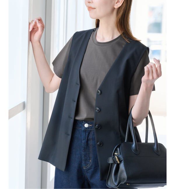 U by SPICK&SPAN「《予約・UVカット / 接触冷感》ベアテンジクTシャツ」|Tシャツ・カットソー|