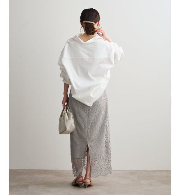 NOBLE「《予約》フィルロワコットンオーバーシャツ」|シャツ・ブラウス|